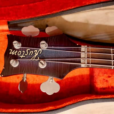 Kustom K-200 Bass Guitar 1969 - Wineburst image 15