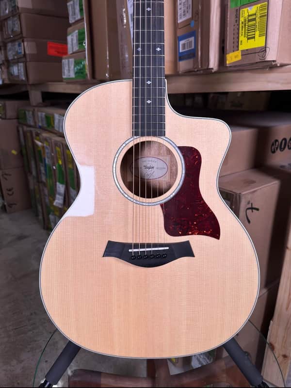 Taylor 214ce-K DLX w/ Deluxe Hardshell Case image 1