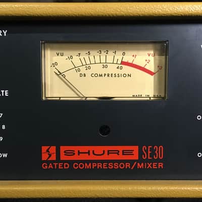 Shure SE-30 1970's - Black image 1