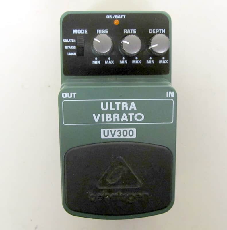 Used Behringer UV300 Ultra Vibrato Pedal VGC image 1