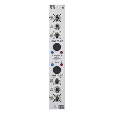 Endorphin.es Autopilot Eurorack Tuner Module (Silver) image 1