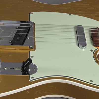 Fender Custom Shop Telecaster 1960 Custom JRN/CC Aztec Gold image 8