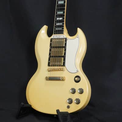 GIBSON CUSTOM Historic Collection Les Paul SG Custom Reissue Classic White -2001- [011001] (07/13) image 9