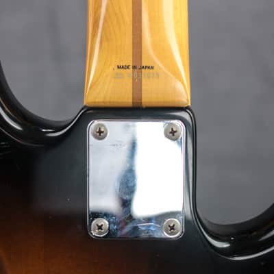 Japan MIJ era LH Lefty Lefthanded reverse Fender PB Precision 57 Japan Reissue  1991 Sunburts image 10
