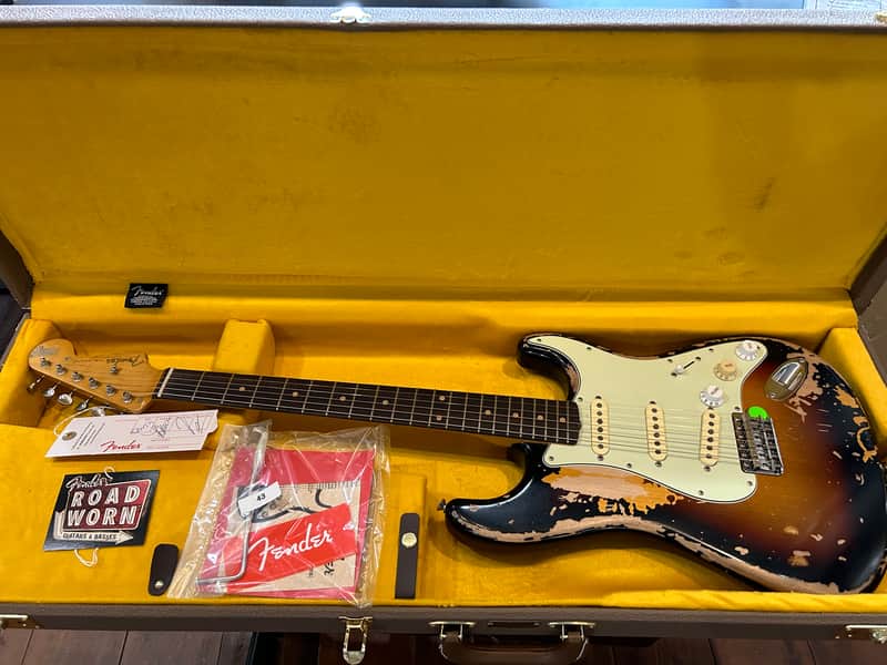 Fender Mike McCready Stratocaster RW 3-tone Sunburst with Case /7 lbs. 7.4oz. #MM02548 image 1