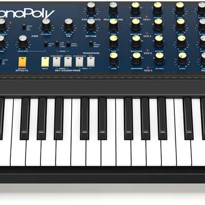 Behringer MonoPoly Analogue 4-Voice Polyphonic Synthesizer image 2