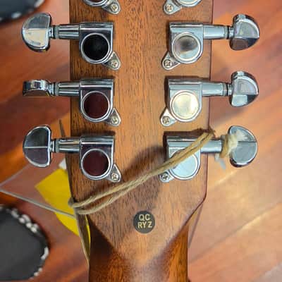 Alvarez AD60-12 CE 12 String Artist Dreadnought Acoustic Electric Guitar - Natural image 11