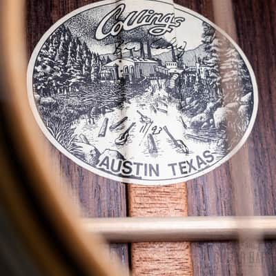 1993 Collings 0002H 12 Fret Long Scale Herringbone Acoustic Guitar, Near-Mint w/ Calton Flight Case image 6