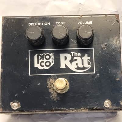 VINTAGE 1979 ProCo Big Box Rat V1 Distortion Pedal! image 1