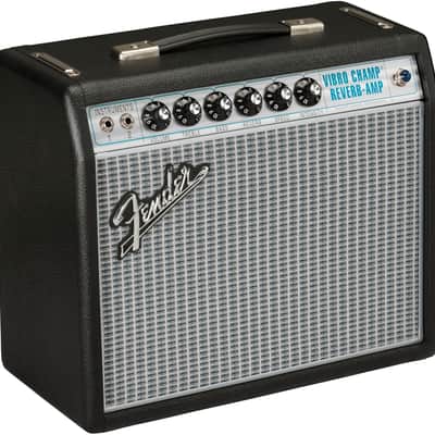 Fender '68 Custom Vibro Champ Reverb 1x10" 5-watt Tube Combo Amp image 1