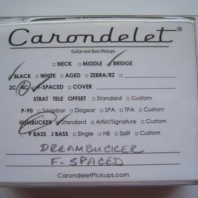 Carondelet Dreambucker Bridge Pickup - Black image 3