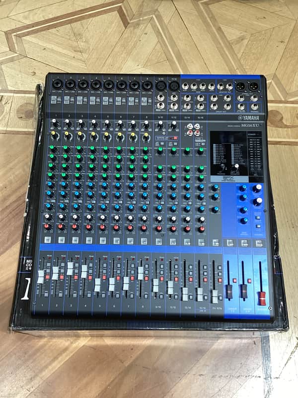 Yamaha MG16XU 16 Channel Analog Mixer 2016 - Present - Black - #19390R image 1