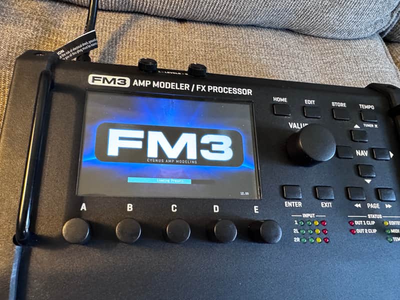 Fractal Audio FM3 Amp Modeler / FX Processor 2020 - 2022 - Black image 1