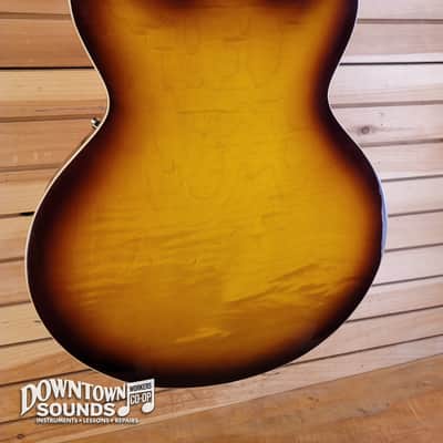 Gibson ES-335 Figured Semi-Hollow Electric Guitar with Gibson Hard Case - Iced Tea image 7