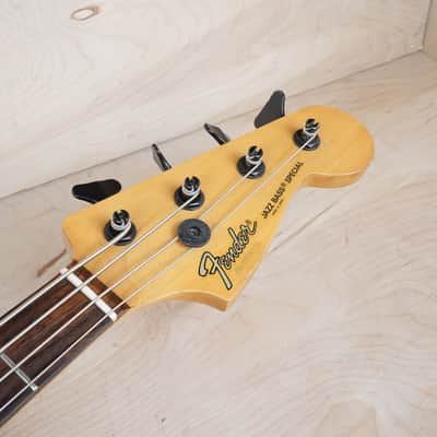 Fender PJ-40 Jazz Bass Special MIJ 1988 Black Vintage Japan PJ Fujigen w/ Gig Bag image 4