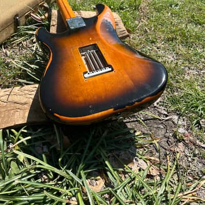 Vintage 1st Year 1982 Fender Fullerton 1957 Stratocaster Guitar Reissue image 15