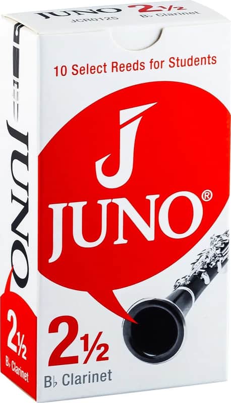 JUNO JCR0125 Bb Clarinet #2.5. (Box of 10) image 1
