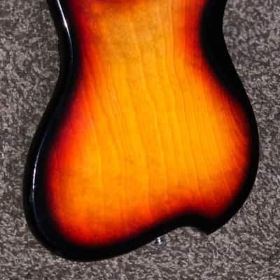 Vintage holiday Double cut electric guitar made in japan image 5