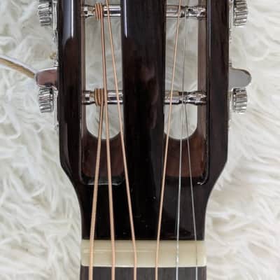 Alvarez MP60e Shadowburst Masterworks Acoustic Electric All Solid Parlor Guitar image 6