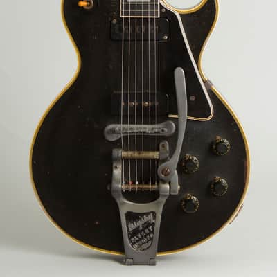 Gibson  Les Paul Custom Solid Body Electric Guitar (1956), ser. #6-7287, original black hard shell case. image 3