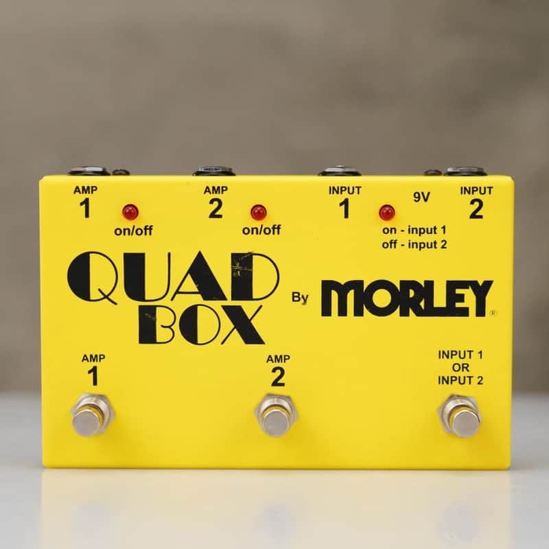 MorleyエフェクターQuad BOX ラインセレクター Morley Quad Box | Reverb
