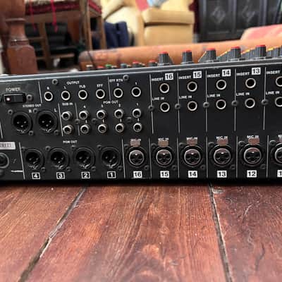 TASCAM M-216 1986-1994 - Black / Wood Side Panels image 3