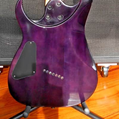 Harley Benton FanFret-7 TPB DLX guitar image 19