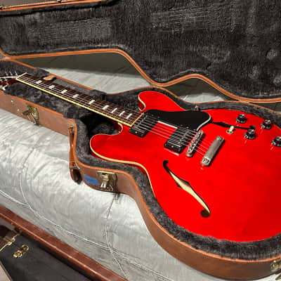Gibson ES-335 Block Traditional Memphis 2017 - Cherry image 2