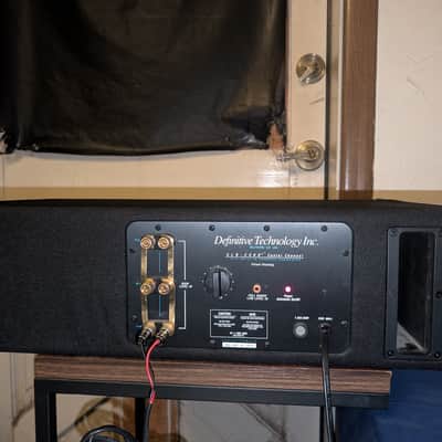 Definitive Technology CLR-2500 Center Speaker w/ Built-In Powered Sub image 1