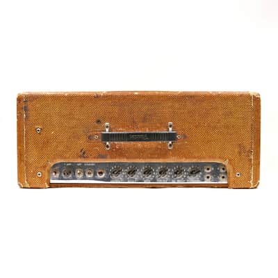 1960 Fender Bassman 5F6-A with factory P10Q speakers image 5