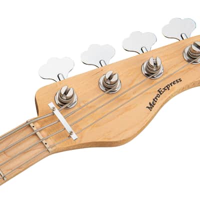 Sadowsky MetroExpress 21-Fret Vintage J/J Bass, Maple Fingerboard, 4-String - Solid Candy Apple Red Metallic image 7