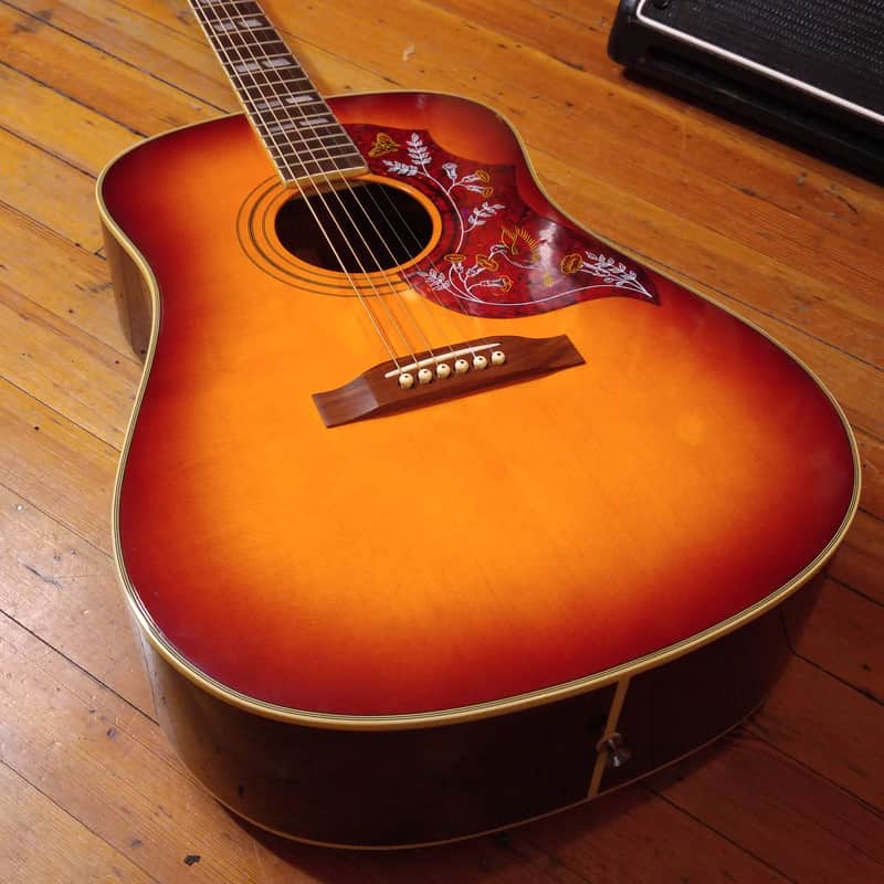 Epiphone Hummingbird 1994 MIK Samick Heritage Cherry Sunburst