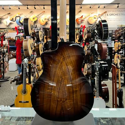 Taylor 224ce-K DLX Grand Auditorium Hawaiian Koa Acoustic-Electric Guitar image 5