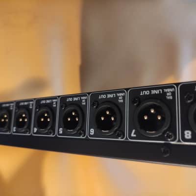 Behringer Ultragain Digital ADA8200 8-Channel Mic Preamp Black / Red image 3