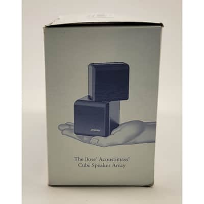 Bose Acoustimass Cube Speaker -Black- Tested image 4