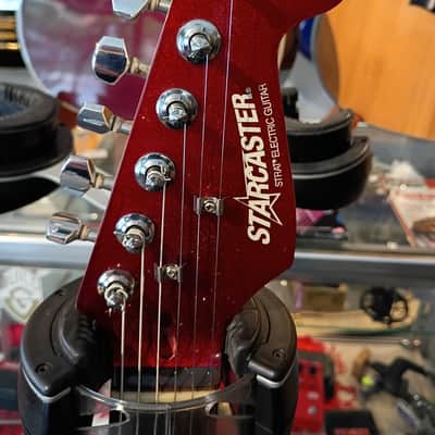 Fender Starcaster 2011 - Red Metal Flake image 7