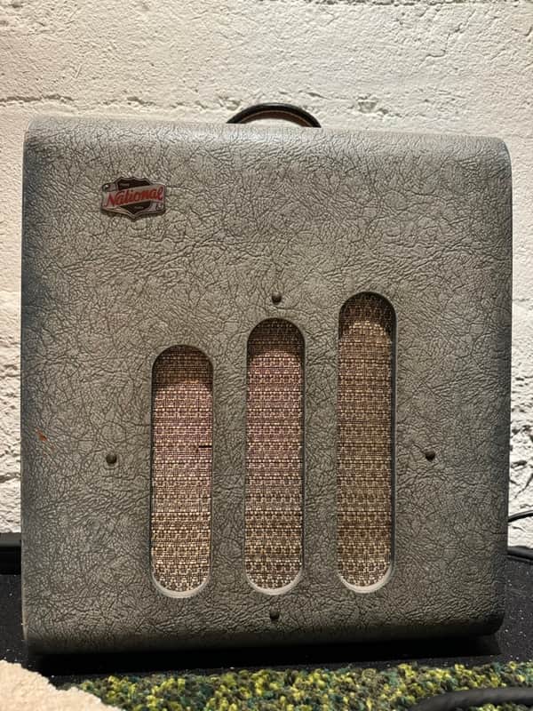 Valco National 1260 (1948) - Blue/Silver Tolex image 1