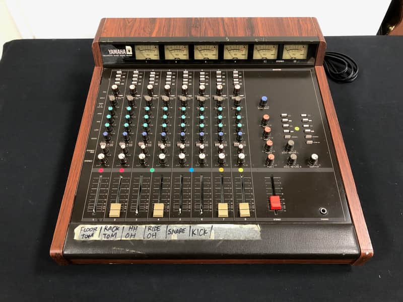 Yamaha 8-Channel RM 804 Recording Mixer Owned by Jon Gallant of