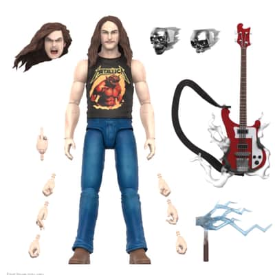 Super 7 Metallica Cliff Burton Ultimates! (Wave 2) 7” scale action figure. Limited Edition. Sold Out 2024 image 2