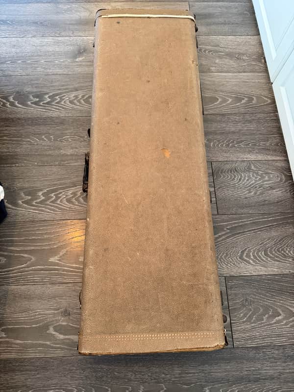 Fender 1959 - 1963 Fender Jazzmaster or Jaguar Brown Tolex Hard Case. 1959-1963 image 1