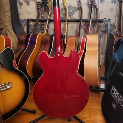 Epiphone ES-335 Semi-hollowbody Electric Guitar - Cherry image 6