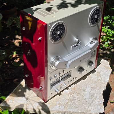 Akai GX-636 Pro Serviced Open Reel 6 Head Tape Recorder LED Upgrade, Custom Panels image 4