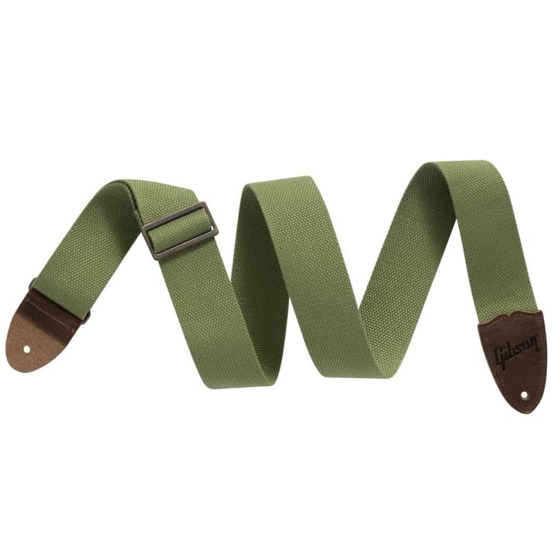 Gibson The Canvas Guitar Strap Green