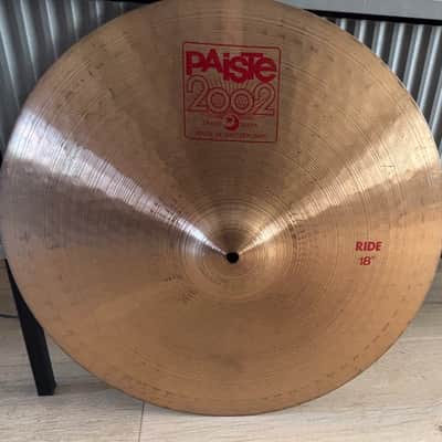 Paiste 18" 2002 Ride Cymbal 1980 - 1989 - Traditional image 3