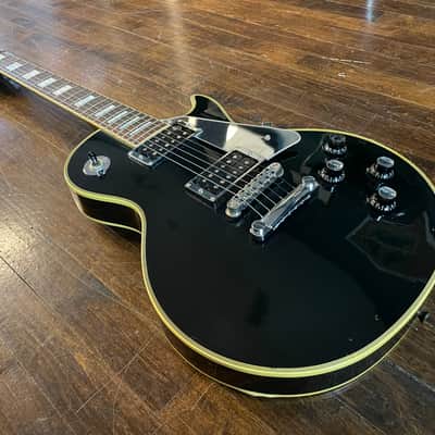 1990s Burny John Sykes Les Paul Custom Electric Guitar MIJ image 7
