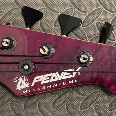 Peavey USA Millennium plus Trans Purple flamed maple image 6