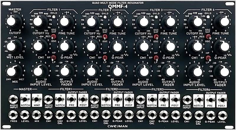 Cwejman QMMF-4 Multi Mode Filter-Resonator – Black image 1