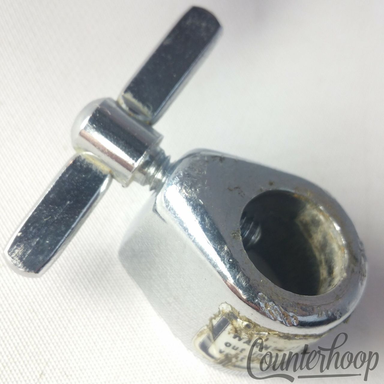 Ludwig 1400 Cymbal Stand Brackets Tensioner Tube Mount Chrome Vintage 60s USA* — main photograph