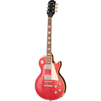Epiphone Les Paul Standard 60s Figured Electric Guitar - Fucshia image 2