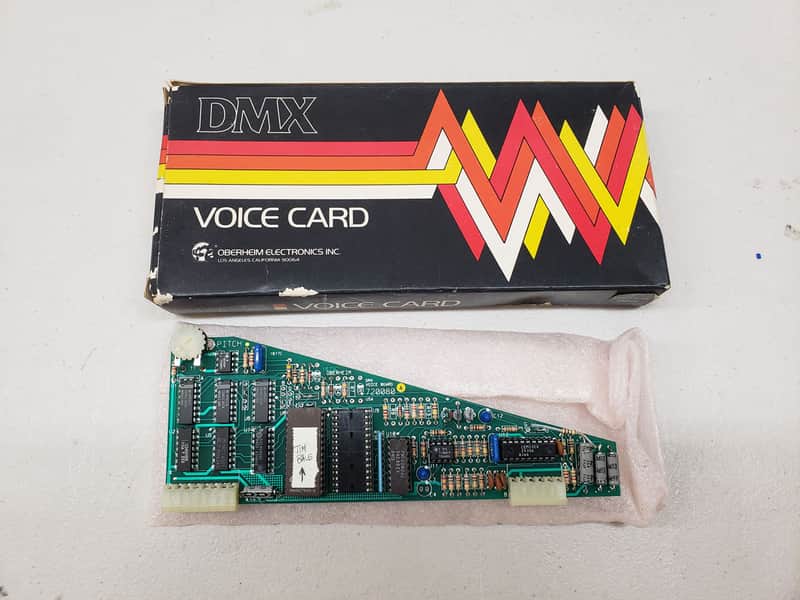 Oberheim DMX Voice Card w/Original Box #1 – Timbale image 1